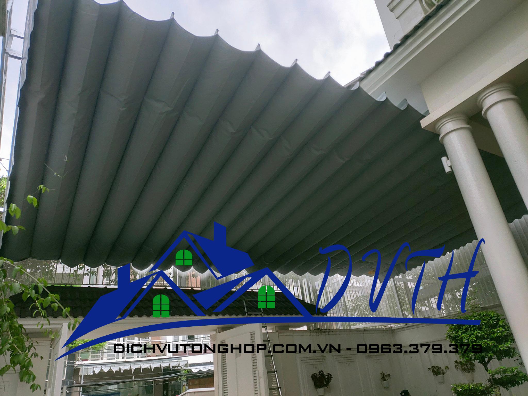 Mái che bạt kéo tại Hà Nam